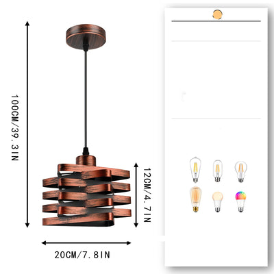 Lámpara Colgante Vintage de Lujo para Sala y Dormitorio - Image 9