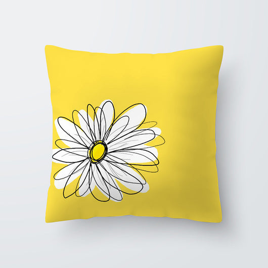 Funda de Almohada Hawaiana con Diseño Geométrico Amarillo - Image 28