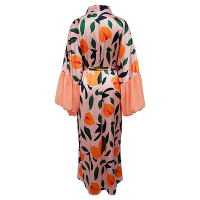 Blusa Playera de Protección Solar con Estampado Tropical - Image 24