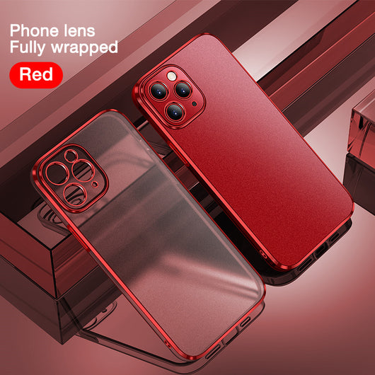 Funda Protectora para Celular con Borde Recto Frosted - Resistencia a Caídas - Image 8