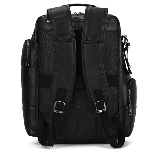 Mochila Multifuncional de Cuero Crazy Horse - Gran Capacidad Genuina - Image 21