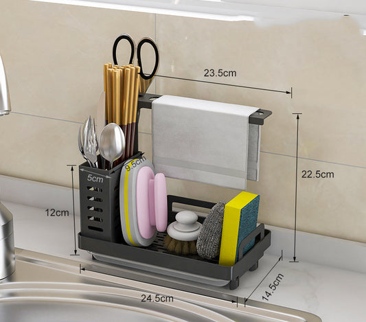 Organizador de Cocina Escurridor de Trapos y Esponjas - Image 2
