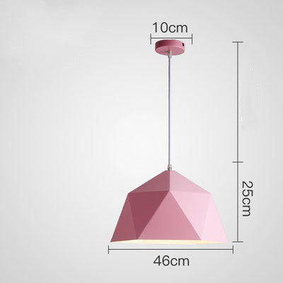 Lámparas Colgantes Geométricas Coloridas - Diseño Moderno - Image 14