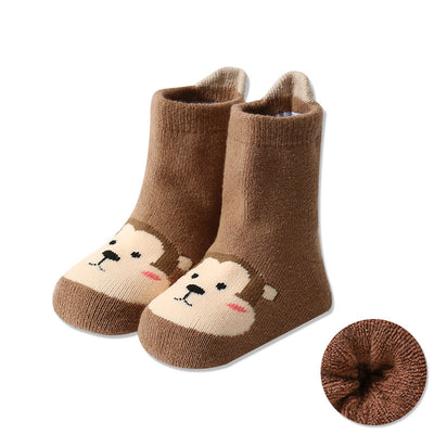 Calcetines Térmicos Infantiles con Diseño de Dibujos Animados y Talón Reforzado - Image 15