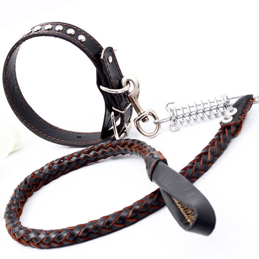 Collar de Tracción con Cadena de Cuero Antiexplosión - Image 7
