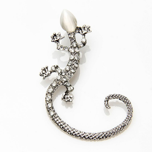 Aretes de Ópalo con Diseño de Lagartija Expresiva - Image 11