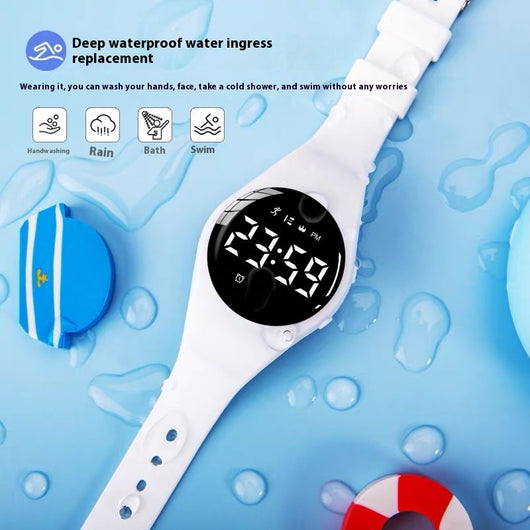 Reloj Deportivo Despertador Vibración Impermeable para Estudiantes - Image 17