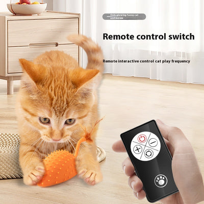 Juguete Interactivo para Gatos con Control Remoto y Carga Inteligente