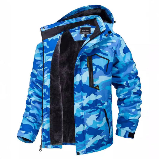 Chaqueta Térmica Impermeable para Hombre - Abrigo Grueso Invierno y Otoño - Image 5