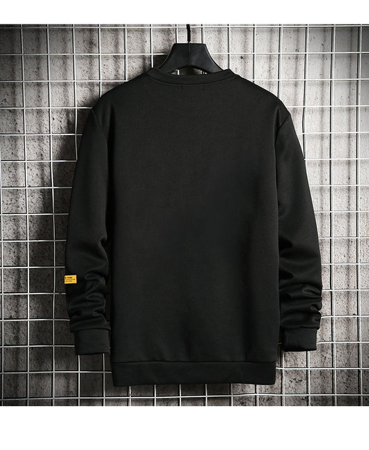 Suéter Básico para Hombre con Estampado - Manga Larga Versátil - Image 4