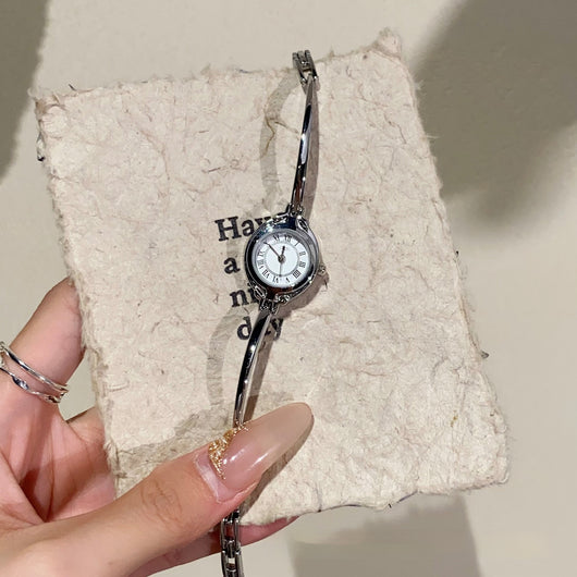 Reloj de Pulsera Minimalista para Mujer con Banda Fina - Image 3
