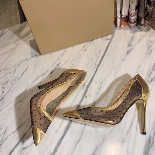 Tacones Stiletto de Malla con Punta Afilada - Diseño Sexy y Elegante - Image 13