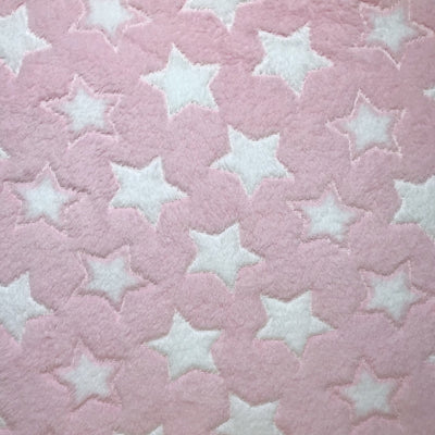 Tela Franela Jacquard Reversible con Estrellas de Cinco Puntas - Image 9