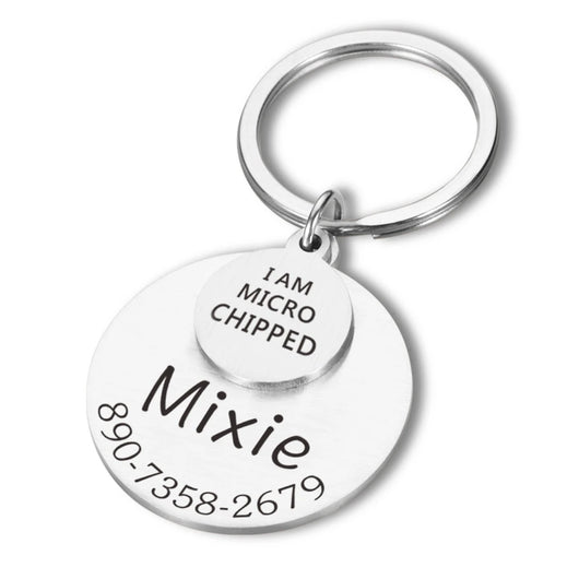 Placa de Identificación Personalizada para Mascotas - Llavero Divertido - Image 18