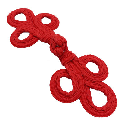 Accesorios Tejidos a Mano Estilo Chino con Motivo de Tres Hojas 19A - Image 4