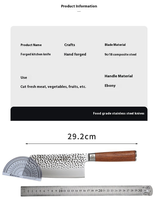 Cuchillo de Cocina Minimalista con Mango de Madera - Image 6