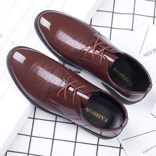 Zapatos de Cuero Elegantes para Hombre - Estilo Británico Formal - Image 8