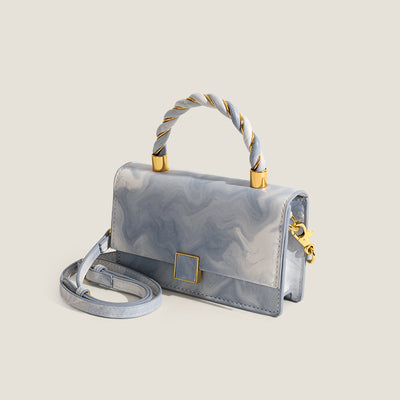 Bolso Cuadrado Degradado para Mujer - Bandolera Casual Compacta - Image 6