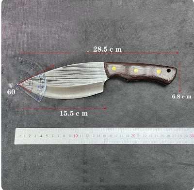 Cuchillo de Cocina Forjado a Mano en Acero Inoxidable Puro - Image 3