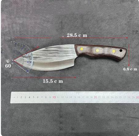 Cuchillo de Cocina Forjado a Mano en Acero Inoxidable Puro - Image 3