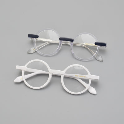Gafas Retro Marco Grande Estilo Europeo Lentes Transparentes - Image 13