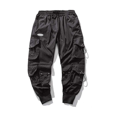 Pantalones Cargo Baggy Cropped para Hombre - Talla Grande - Image 5