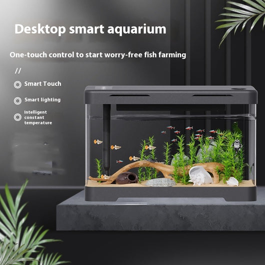 Acuario Acrílico Transparente Four Generation Lazy
