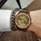 Reloj Mecánico Automático Hueco de Sándalo para Hombre