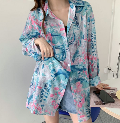 Blusa de Jardín Mujer Algodón y Cáñamo - Image 11