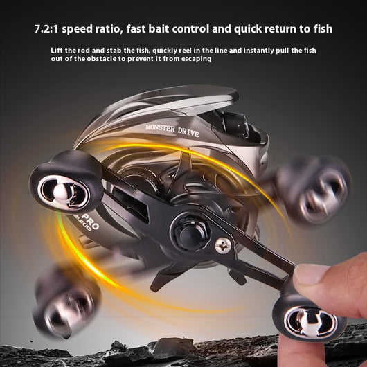 Carrete de Pesca Micro Goteo con Doble Freno - Image 4