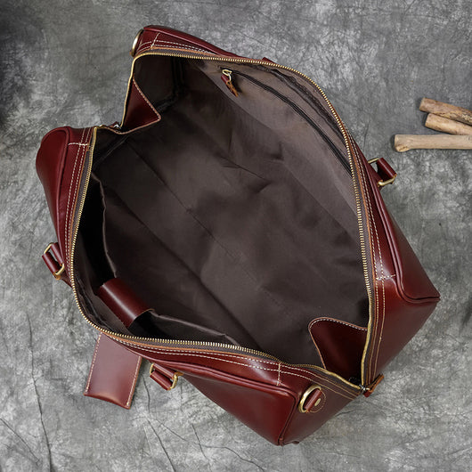 Bolso de Cuero para Hombre de Gran Capacidad con Correa Diagonal - Image 3