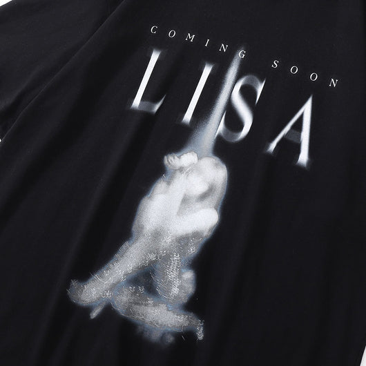 Camiseta Estampada de Manga Corta con Diseño Abstracto para Hombre - Image 4