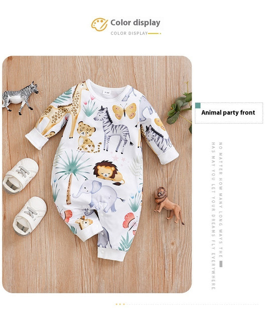 Pijama Enterizo para Bebé - Romper de Manga Larga para Todas las Estaciones - Image 25