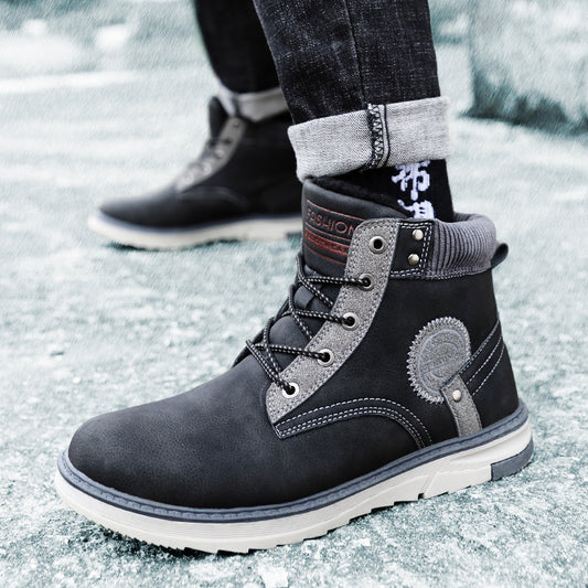 Botas Martin para Hombre de Cuero Premium con Forro de Cachemira - Image 2