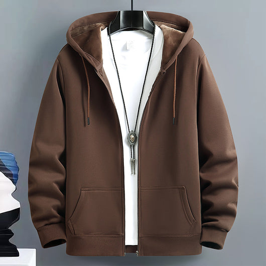 Cardigan Hoodie Holgado para Hombre - Perfecto para Otoño e Invierno - Image 3