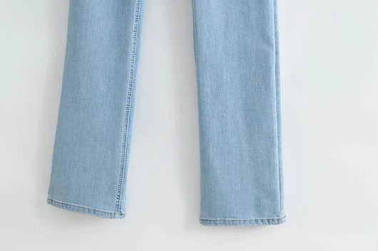 Jeans Retro Slim Micro Acampanados para Mujer - Estilo Europeo y Americano - Image 23