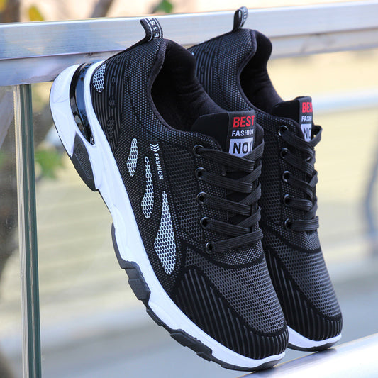 Zapatillas Deportivas Casuales para Hombre en Cuero - Diseño Cálido y Moderno