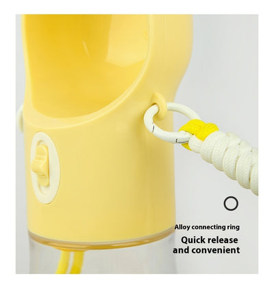 Botella de Agua Portátil 2 en 1 para Perros y Gatos con Comedero Integrado - Image 26