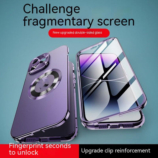 Funda Magnética de Cristal y Metal para Smartphone - Protección Total Antigolpes - Image 11