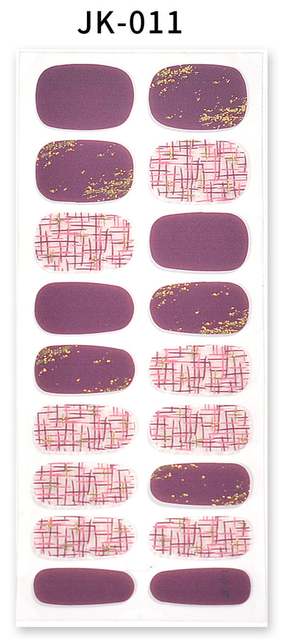 Pegatinas de Uñas en Gel 3D Efecto Bronce - Image 13