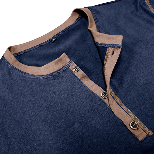 Polo Clásico de Manga Corta con Cuello V - Camiseta Fresca para Hombre - Image 44