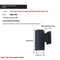 Golden Light Black Single Head 9 W
