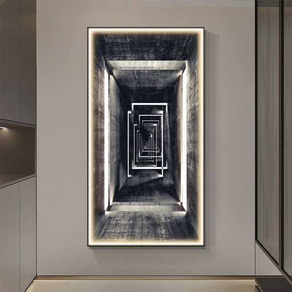 Luces LED de Pared Vertical para Entrada - Decoración Moderna
