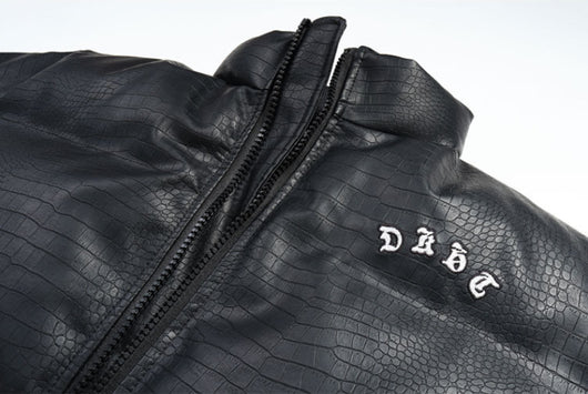 Chaqueta de Algodón con Bordado de Cocodrilo y Letras para Hombre - Image 15