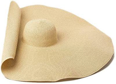 Sombrero de Paja para Playa y Viajes - Protección Solar Elegante - Image 12