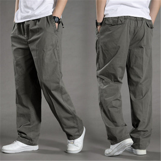 Overol de Algodón para Hombre Talla Grande - Comodidad Casual - Image 2
