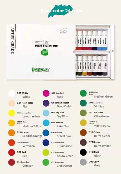 Crayones de Gouache Sólido para Arte y Graffiti - Image 7