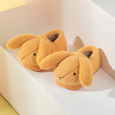 Pantuflas Infantiles de Conejo Invierno Algodón Antideslizantes - Image 10