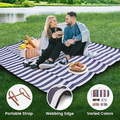 Manta Impermeable para Picnic y Camping - Aislante Térmico Portátil