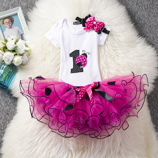 Vestido Princesa para Niña - Romper Elegante para Cumpleaños - Image 8